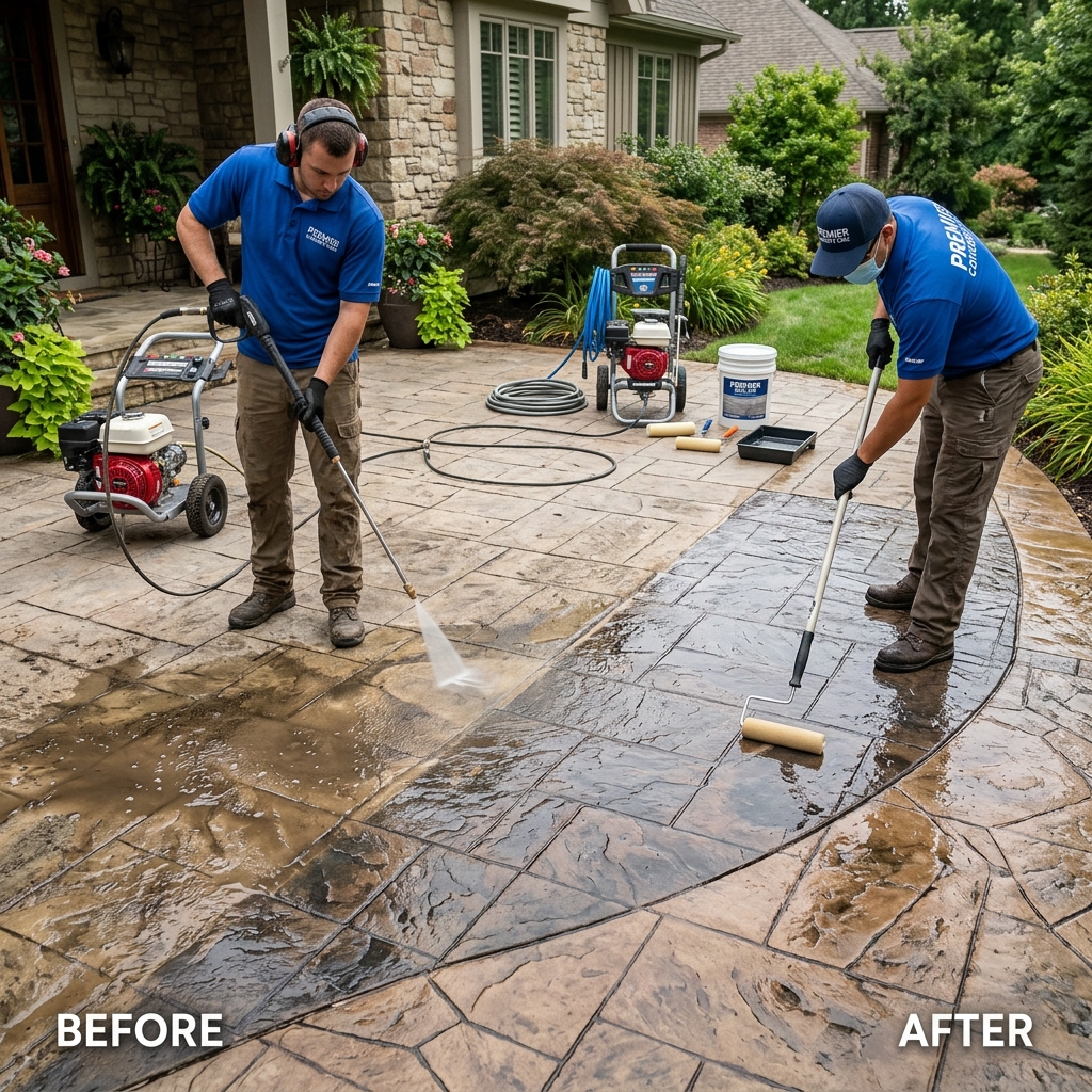 Guía de mantenimiento hormigón impreso